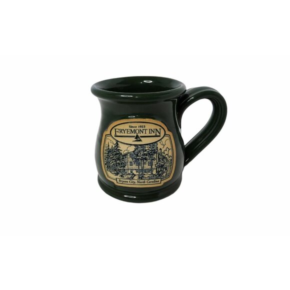fryemont inn bryson city north carolina deneen pottery hand thrown clay coffee m - Picture 1 of 3